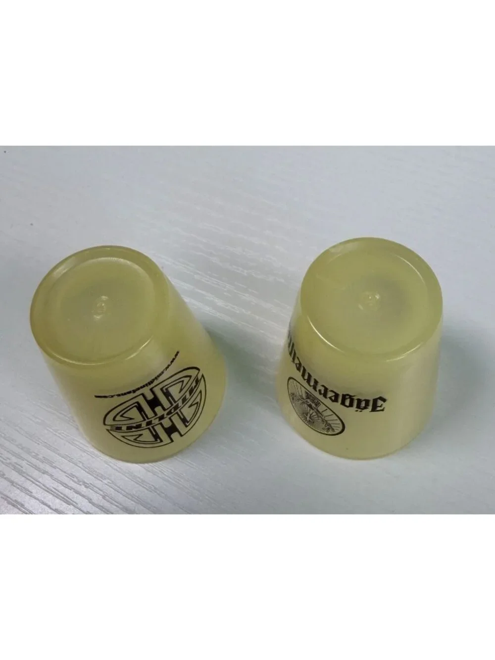 Jagermeister Shot Glass Set Midline Idaho Indie Hard Rock Band Promo Plastic
